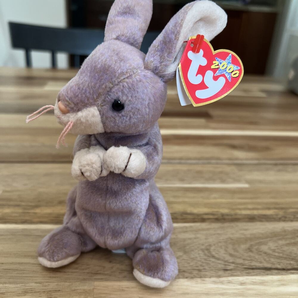 Ty‎ Beanie Baby Springy - MWMT (Bunny 2000)
